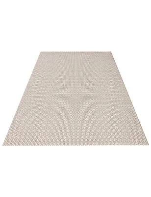 Dywan Zewnętrzny / Płasko Tkany Meadow 102475 Szary – widok z góry