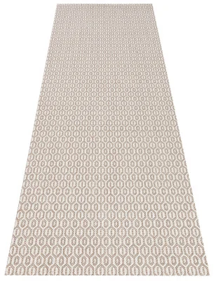 Dywan Zewnętrzny / Płasko Tkany Meadow 102475 Szary – ułożony na podłodze – pasuje do: na balkon