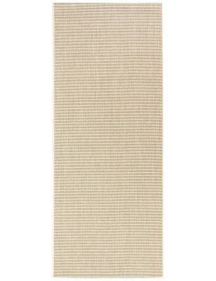 Dywan Zewnętrzny / Płasko Tkany Meadow 102727 Beżowy – nowoczesny design z bliska – styl gładki