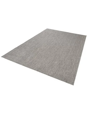 Dywan Zewnętrzny / Płasko Tkany Meadow 102729 Antracyt – aranżacja w salonie