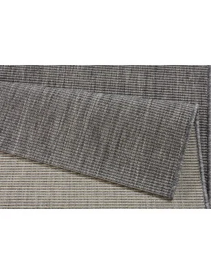 Dywan Zewnętrzny / Płasko Tkany Meadow 102729 Antracyt – zbliżenie na teksturę – idealny do: na balkon