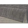 Dywan Zewnętrzny / Płasko Tkany Meadow 102729 Antracyt – zbliżenie na teksturę – idealny do: na balkon