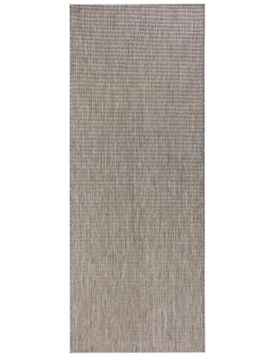 Dywan Zewnętrzny / Płasko Tkany Meadow 102729 Antracyt – nowoczesny design z bliska – styl gładki