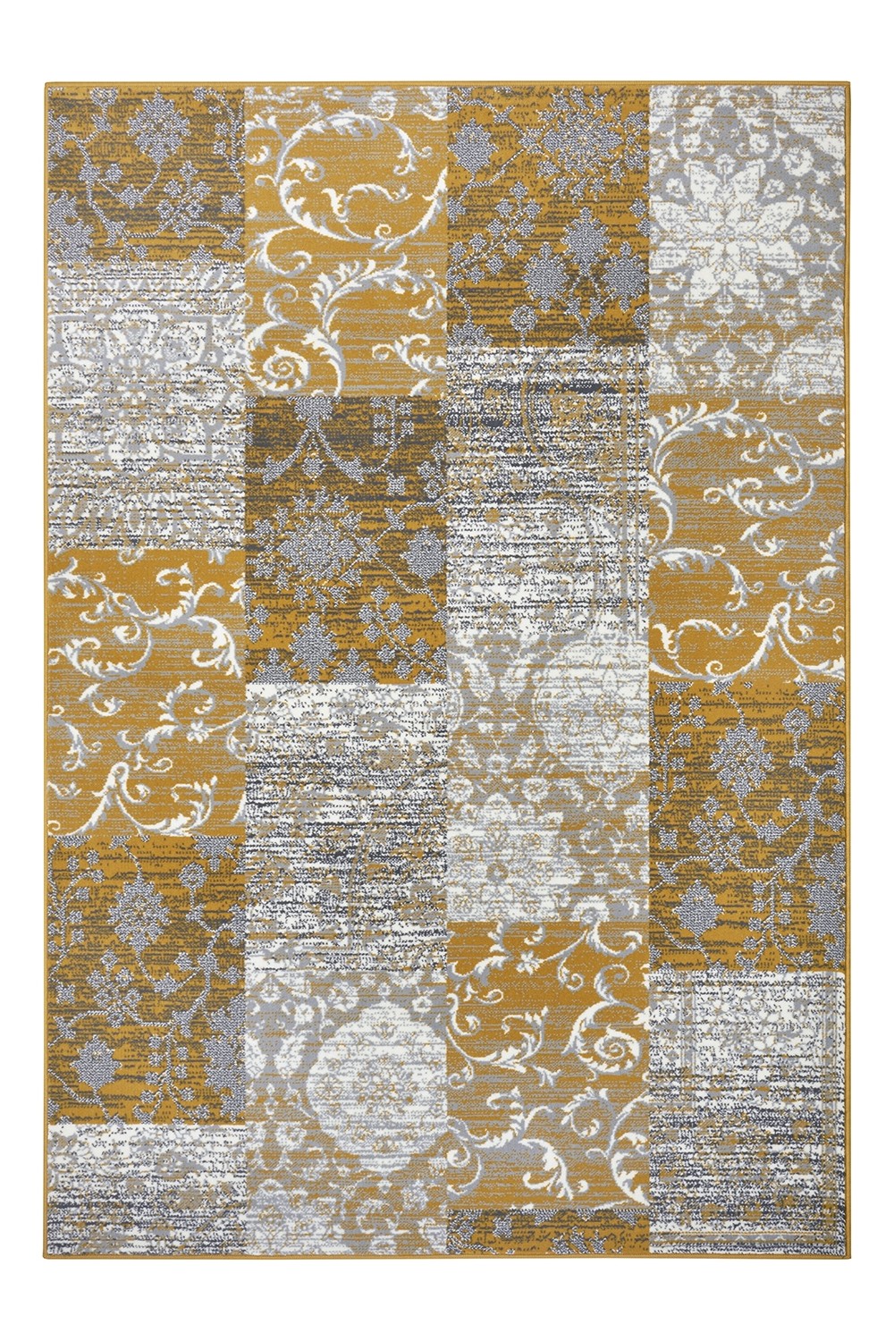 Dywan Patchwork Glorıa 105524 Mustard