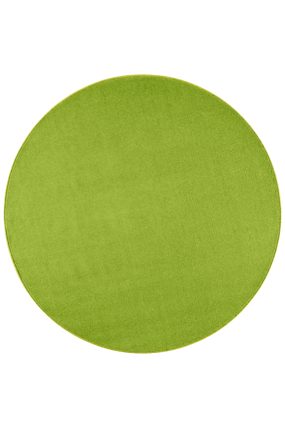 Dywan Zielony Jednokolorowy Nasty Okrągły 101149 Green