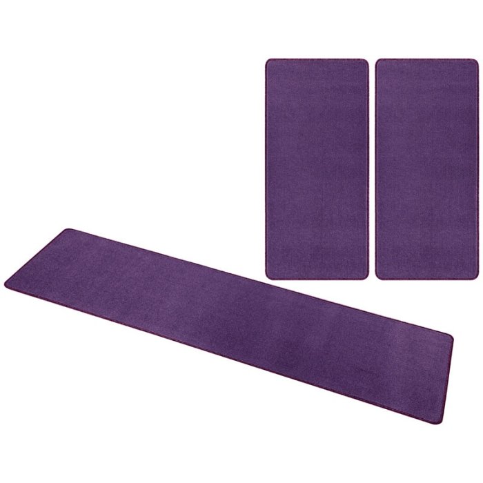 Dywaniki Do Sypialni Fioletowy Jednokolorowy Nasty 101150 Purple