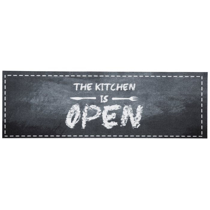 Dywan Do Kuchni Open Cook & Clean 102612 Black Grey