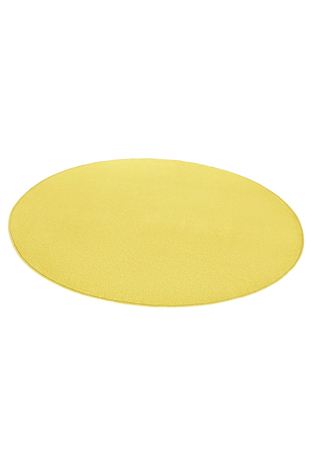 Dywan Jednokolorowy Fancy Okrągły 103002 Yellow