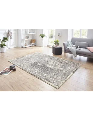 Dywan Vintage Celebration 103468 Kremowy Szary – widok z góry