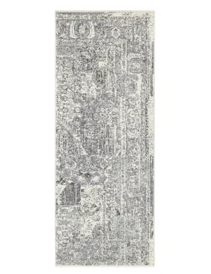 Dywan Vintage Celebration 103468 Kremowy Szary – ułożony na podłodze – pasuje do: do sypialni