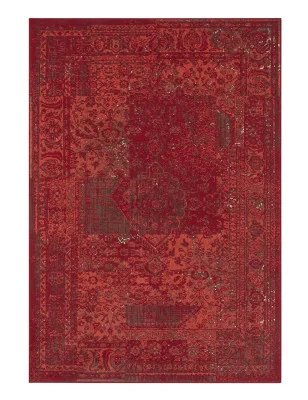 Dywan Vintage Celebration 103467 Czerwony – widok ogólny – wzór vintage