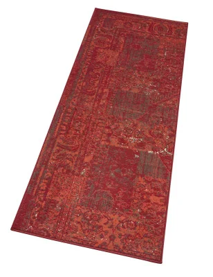 Dywan Vintage Celebration 103467 Czerwony – detal krawędzi dywanu