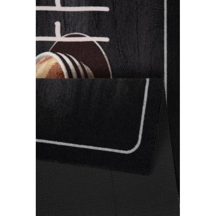 Dywan Do Kuchni Coffee Cook & Clean 103833 Anthracite Grey
