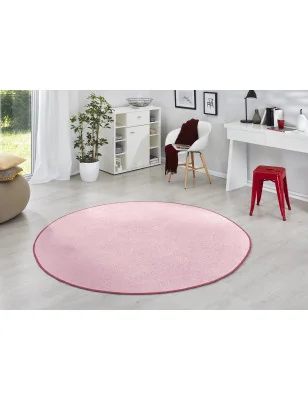 Dywan Jednokolorowy Fancy Okrągły 103010 Rose – widok z góry
