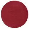 Dywan Jednokolorowy Fancy Okrągły 103012 Czerwony – widok ogólny