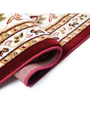 Dywan Klasyczny Okrągły Sincerity Royale Sherborne Czerwony – aranżacja w salonie