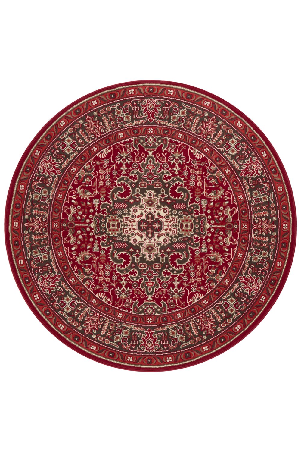 Dywan Klasyczny / Tradycyjny Mirkan Okrągły 104098 Oriental Red