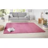 Dywan Różowy Jednokolorowy Nasty 101147 Różowy – zbliżenie na teksturę – idealny do: do sypialni