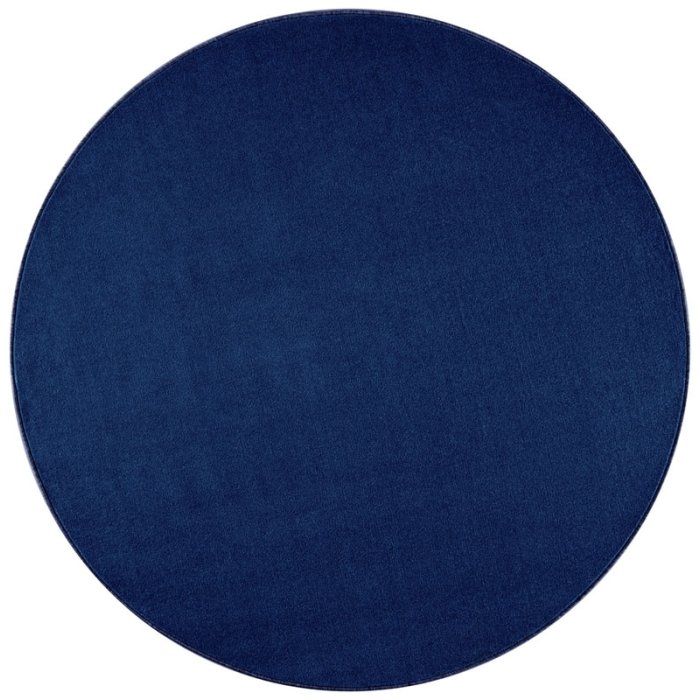 Dywan Granatowy Jednokolorowy Nasty Okrągły 104447 Dark Blue