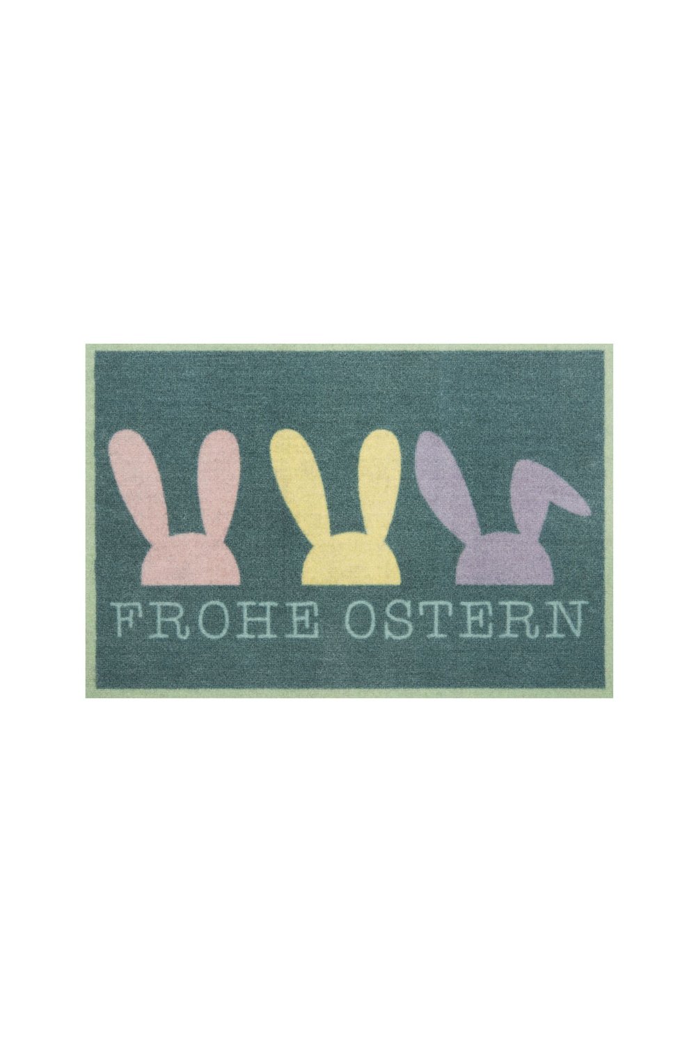 Mata Wejściowa Frohe Ostern Printy 104451 Dark Green