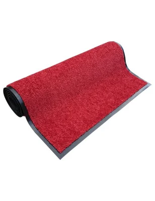 Mata Wejściowa Czerwona Wash & Clean 101466 Bordeaux – widok z góry