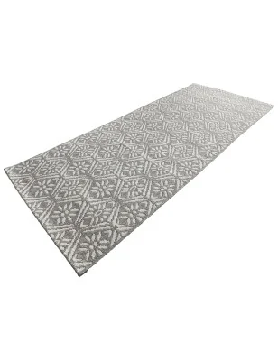 Dywan Do Kuchni Szary Soho 102799 Szary Kremowy – widok z góry