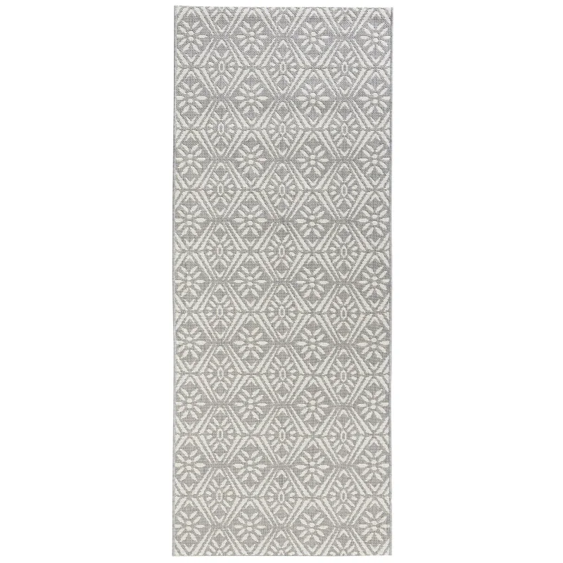 Dywan Do Kuchni Szary Soho 102799 Szary Kremowy