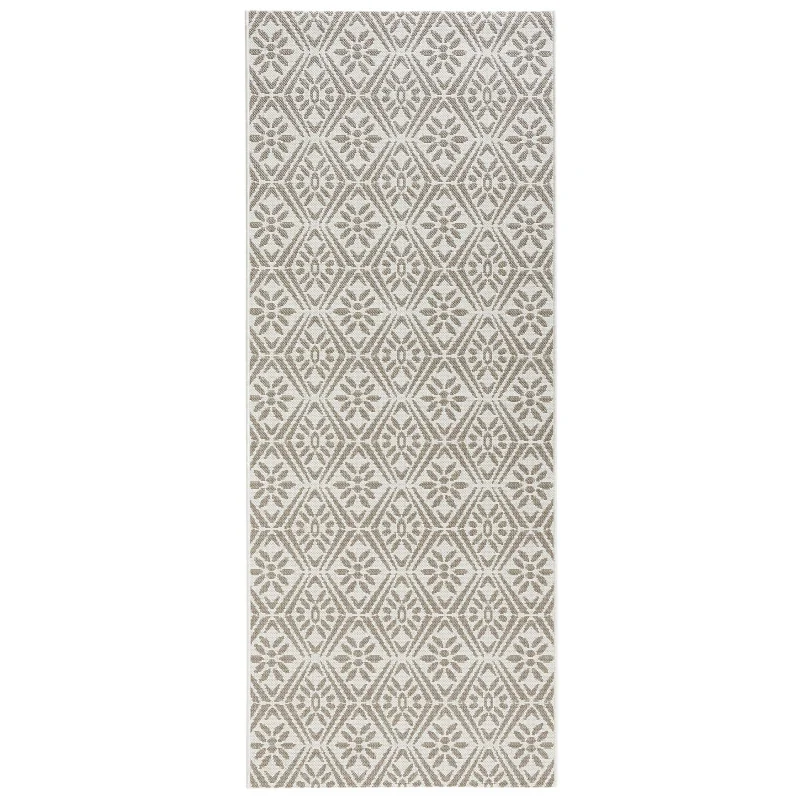 Dywan Do Kuchni Szary Soho 102800 Beżowy Kremowy