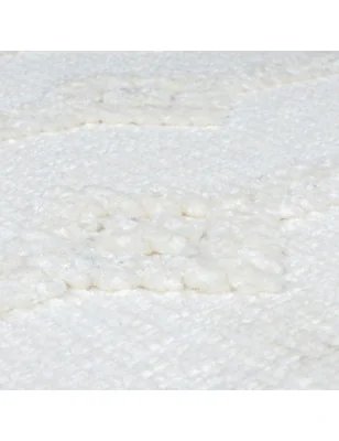 Dywan Szenilowy Etno Boho Verve Shyla ivory – detal krawędzi dywanu