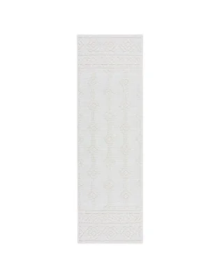 Dywan Szenilowy Etno Boho Verve Shyla ivory – ułożony na podłodze – pasuje do: do przedpokoju