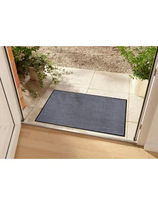Mata Wejściowa Szara Uni Fussmatten 104484 Szary – aranżacja w salonie