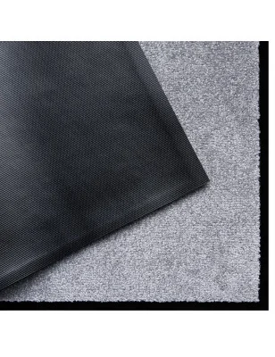 Mata Wejściowa Srebrna Uni Fussmatten 104489 Srebrny – zbliżenie na teksturę – idealny do: wejście