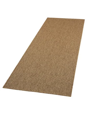 Dywan Brązowy Jednokolorowy Nature 103530 Nature Brązowy – aranżacja w salonie