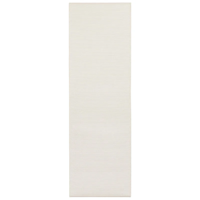 Dywan Biały Jednokolorowy Nature 103531 Kremowy Biały