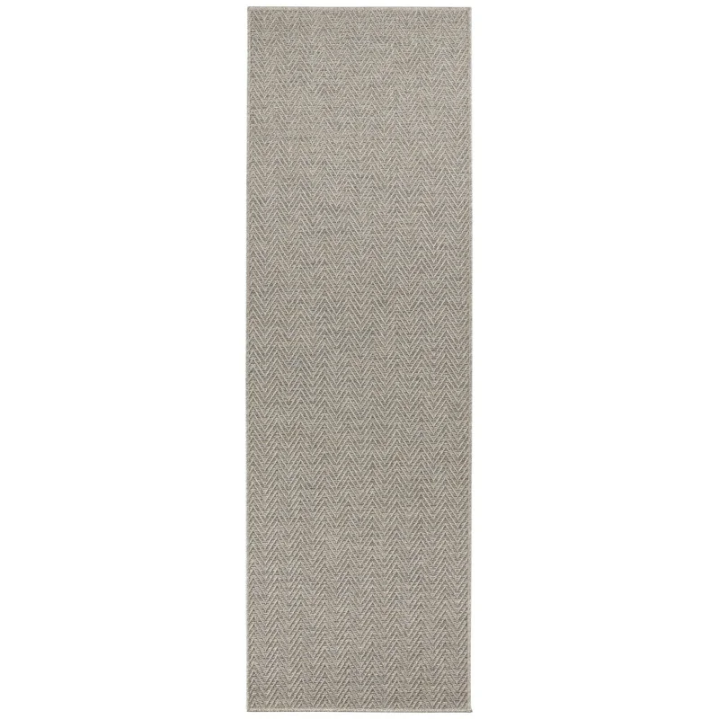 Dywan Nowoczesny Zygzag Nature 104266 Szary