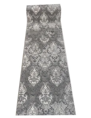 Chodnik Elite Z Obszyciem Na Wymiar 23282 Szary – widok ogólny