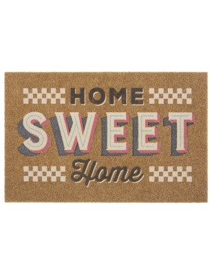 Mata Wejściowa Home Sweet Home Kokos-Look 104659 Brązowy Kremowy