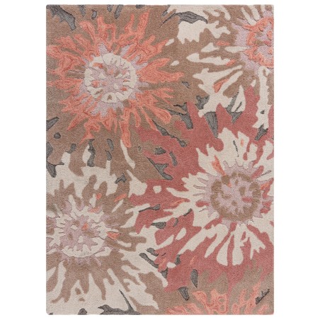 Dywan Nowoczesny Zest Soft Floral Terracotta