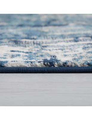 Dywan Nowoczesny Cocktail Wonderlust Ciemno Niebieski – widok z góry