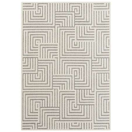 Dywan Nowoczesny New York 105093 Kremowy Szary – widok ogólny