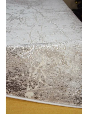 Chodnik Elite Z Obszyciem Na Wymiar 4355 Beżowy – zbliżenie na teksturę