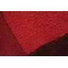 Dywan Wełniany Abstract Collage Czerwony – widok z góry