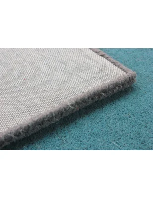 Dywan Wełniany Abstract Collage Wielokolorowy – aranżacja w salonie