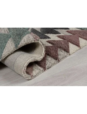 Dywan Wełniany Moda Archer Wielokolorowy – aranżacja w salonie