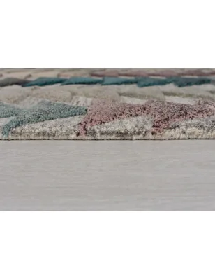 Dywan Wełniany Moda Archer Wielokolorowy – widok z góry