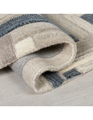 Dywan Wełniany Moda Russo Natural/Wielokolorowy – widok z góry