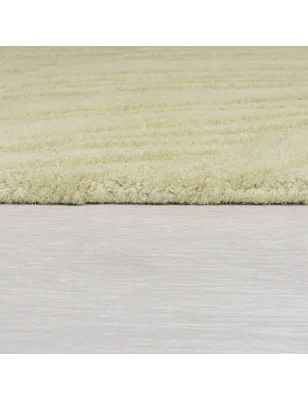 Dywan Wełniany Solace Lino Leaf Sage – detal krawędzi dywanu