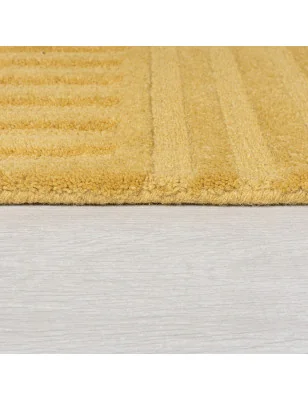 Dywan Wełniany Solace Zen Garden Ochre – widok z góry