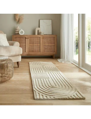 Dywan Wełniany Solace Zen Garden Natural – widok z góry