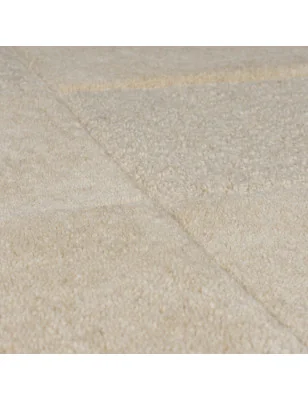 Dywan Wełniany Moderno Checkerboard Natural – widok z góry